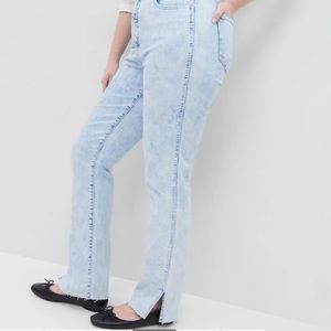 GAP High Rise Split-Hem Vintage Slim Jeans